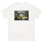 Fine art illustration of a Coastal Plains or Florida Cooter printed on a high-quality 100% unisex cotton t-shirt.