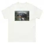 Fine art illustration of a Northern Red-Bellied Cooter printed on a high-quality 100% unisex cotton t-shirt.