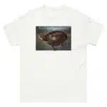 Fine art illustration of a Western Pond Turtle printed on a high-quality 100% unisex cotton t-shirt.