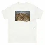 Fine art illustration of a Mojave Rattlesnake printed on a high-quality 100% unisex cotton t-shirt.