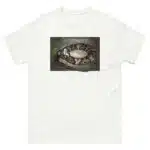 Fine art illustration of a Cottonmouth printed on a high-quality 100% unisex cotton t-shirt.