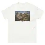 Fine art illustration of a Sonoran Gopher Snake printed on a high-quality 100% unisex cotton t-shirt.