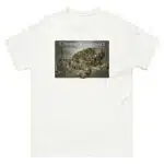 Fine art illustration of a Common Watersnake printed on a high-quality 100% unisex cotton t-shirt.