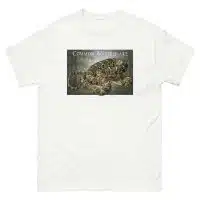Fine art illustration of a Common Watersnake printed on a high-quality 100% unisex cotton t-shirt.