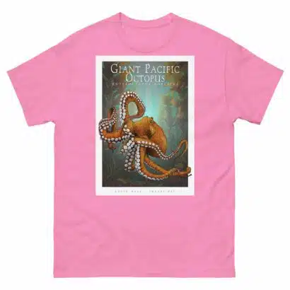 Giant Pacific Octopus - Unisex classic tee - Image 8