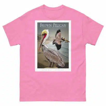 Brown Pelican - Unisex classic tee - Image 8