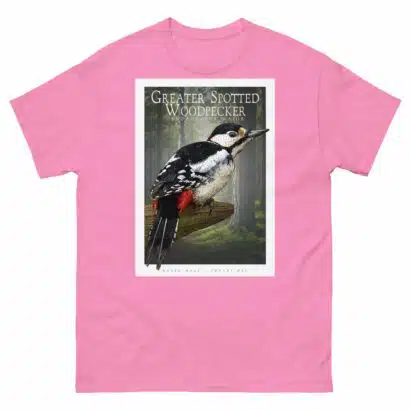 Greater Spotted Woodpecker - Unisex classic tee - Image 8