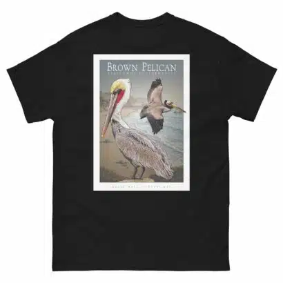Brown Pelican - Unisex classic tee - Image 3