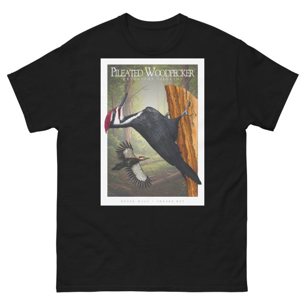 Pileated Woodpecker - Unisex classic tee - Image 3