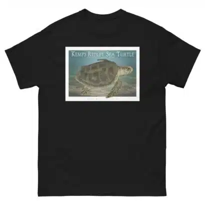 Kemp's Ridley Sea Turtle - Unisex classic tee - Image 3