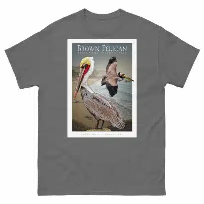 Brown Pelican - Unisex classic tee - Image 5