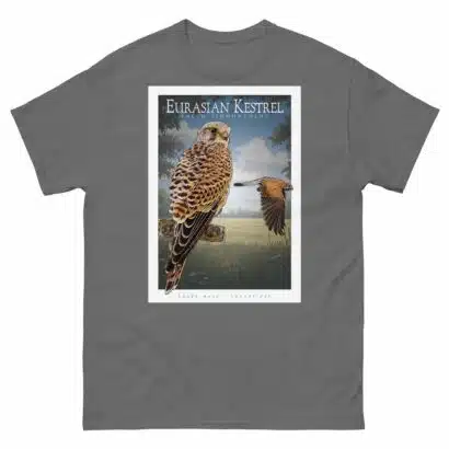 Eurasian Kestrel - Unisex classic tee - Image 5