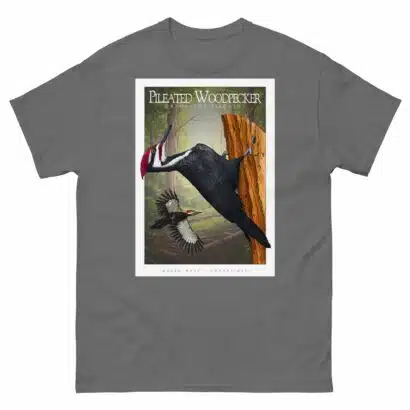 Pileated Woodpecker - Unisex classic tee - Image 5