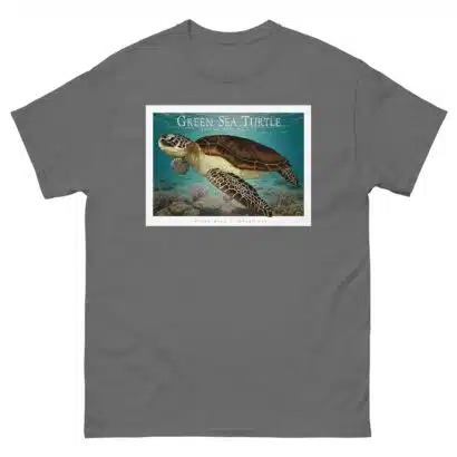 Green Sea Turtle - Unisex classic tee - Image 5