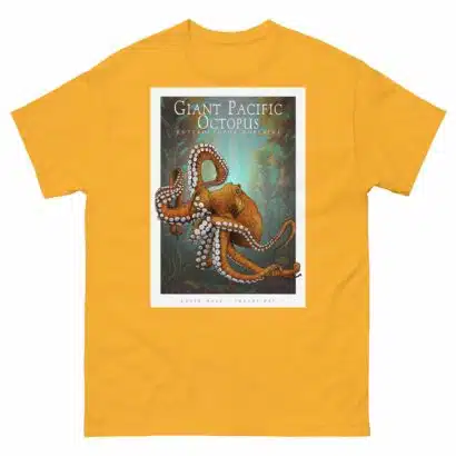 Giant Pacific Octopus - Unisex classic tee - Image 9