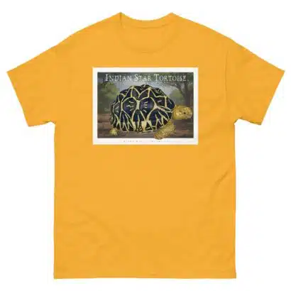 Indian Star Tortoise - Unisex classic tee - Image 9