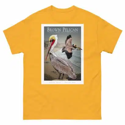 Brown Pelican - Unisex classic tee - Image 9