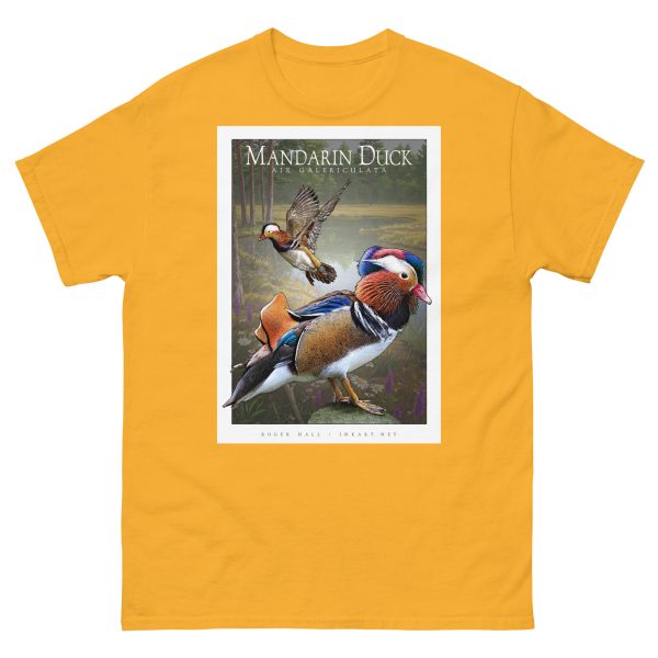 Mandarin Duck - Unisex classic tee - Image 9