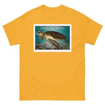 Green Sea Turtle - Unisex classic tee - Image 9