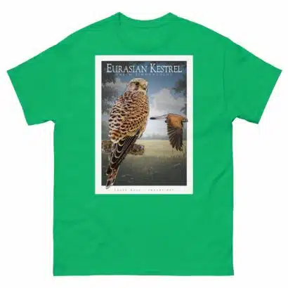 Eurasian Kestrel - Unisex classic tee - Image 7