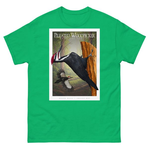Pileated Woodpecker - Unisex classic tee - Image 7