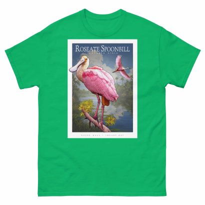Roseate Spoonbill - Unisex classic tee - Image 7