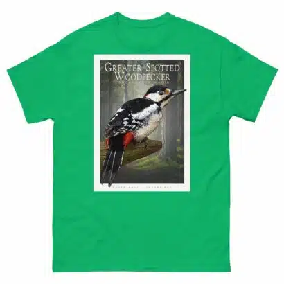 Greater Spotted Woodpecker - Unisex classic tee - Image 7