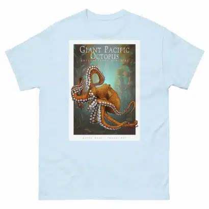 Giant Pacific Octopus - Unisex classic tee - Image 11
