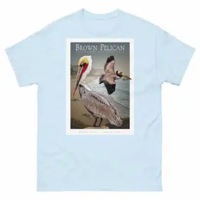 Brown Pelican - Unisex classic tee - Image 11