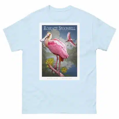 Roseate Spoonbill - Unisex classic tee - Image 11