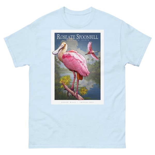 Roseate Spoonbill - Unisex classic tee - Image 11