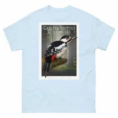 Greater Spotted Woodpecker - Unisex classic tee - Image 11