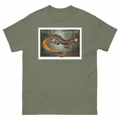Four-Toed Salamander - Unisex classic tee - Image 6