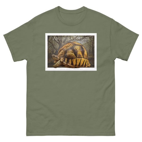 Angonoka Tortoise - Unisex classic tee - Image 6