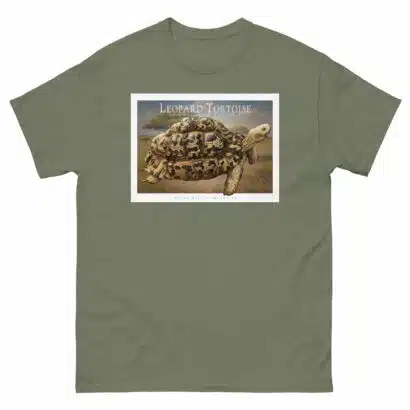 Leopard Tortoise - Unisex classic tee - Image 6