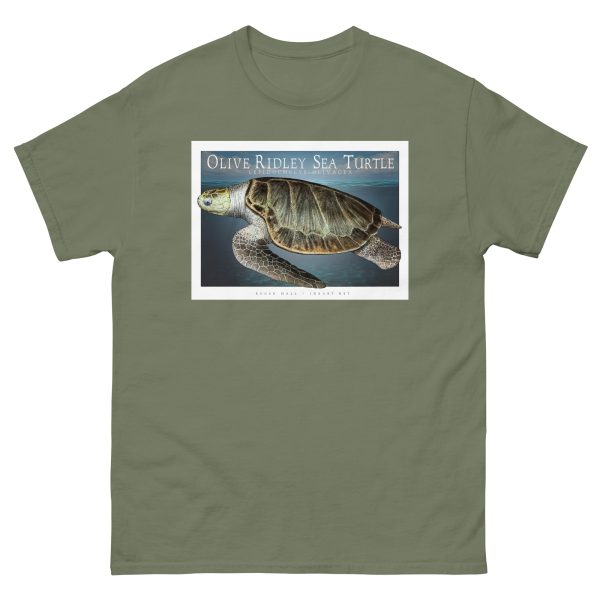 Olive Ridley Sea Turtle - Unisex classic tee - Image 6