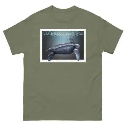 Leatherback Sea Turtle - Unisex classic tee - Image 6