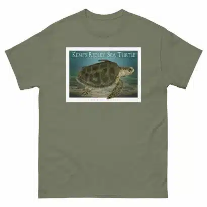 Kemp's Ridley Sea Turtle - Unisex classic tee - Image 6