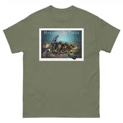 Hawksbill Sea Turtle - Unisex classic tee - Image 6