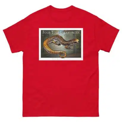 Four-Toed Salamander - Unisex classic tee - Image 4