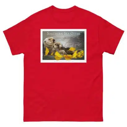 Southern Sea Otter - Unisex classic tee - Image 4
