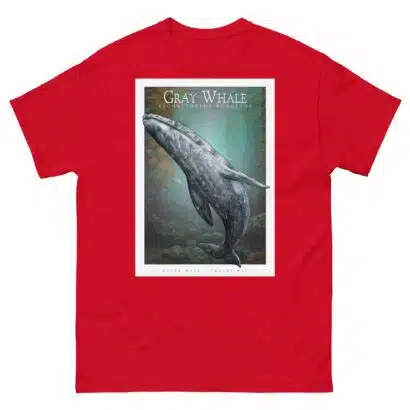 Gray Whale - Unisex classic tee - Image 4