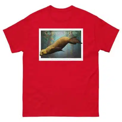 California Sea Lion - Unisex classic tee - Image 4