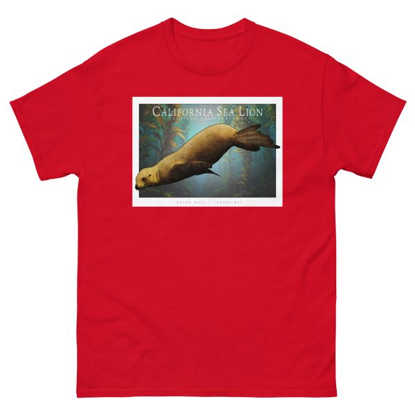 California Sea Lion - Unisex classic tee - Image 4