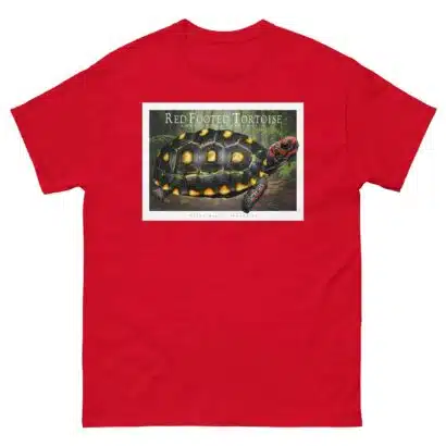Red-Footed Tortoise - Unisex classic tee - Image 4