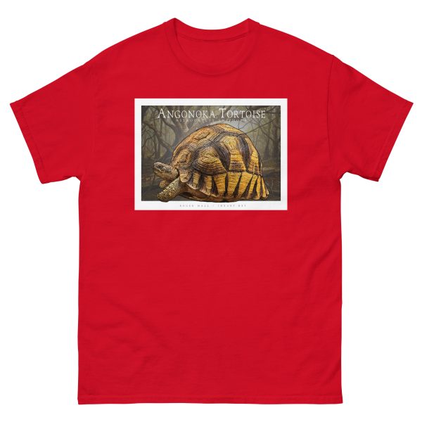 Angonoka Tortoise - Unisex classic tee - Image 4