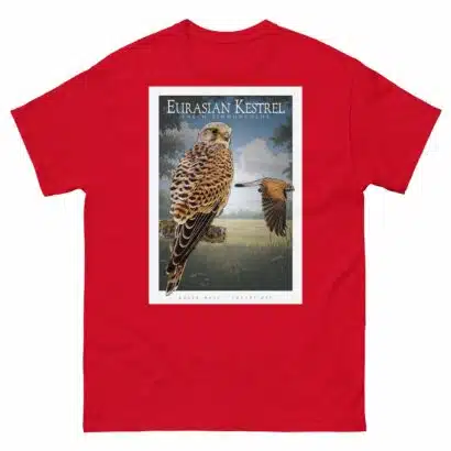 Eurasian Kestrel - Unisex classic tee - Image 4