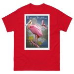 Roseate Spoonbill - Unisex classic tee - Image 4