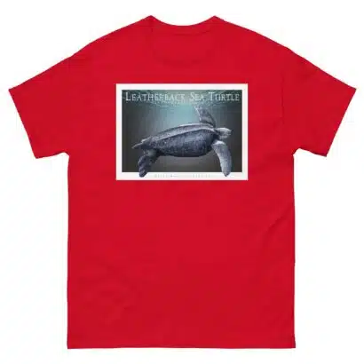 Leatherback Sea Turtle - Unisex classic tee - Image 4