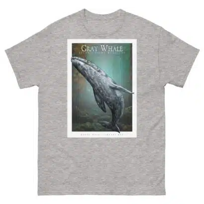 Gray Whale - Unisex classic tee - Image 10
